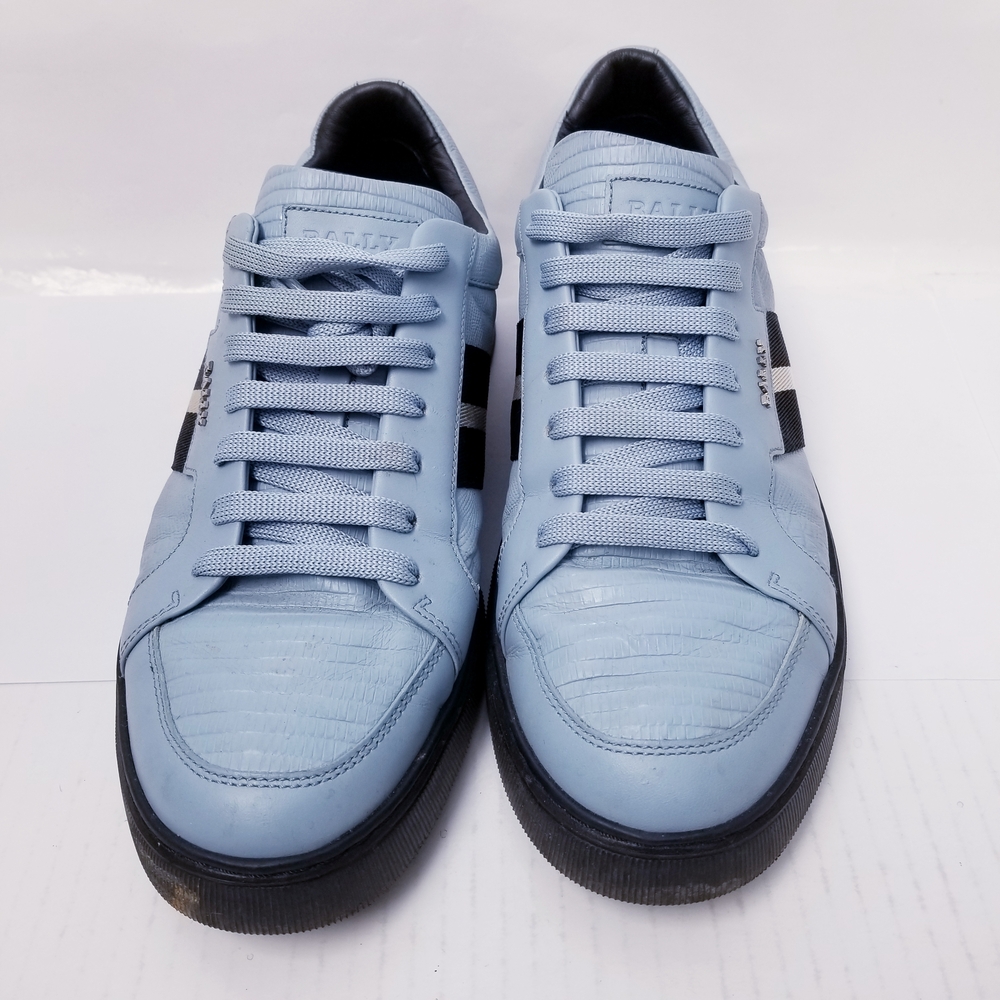 Bally Black And Blue Leather Shoes